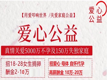 安溪捐卵助孕生子 爱心志愿者招募